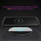 Entronix Bundle Compatible with Galaxy Note 8 - Heavy Duty Case & 2 Clear Screen Protectors