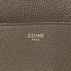 Soft Grained Calfskin Sangle Bucket Bag Taupe
