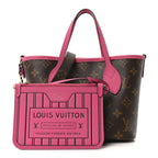 Monogram Neverfull Inside Out Bandouliere BB Rose Pondichery