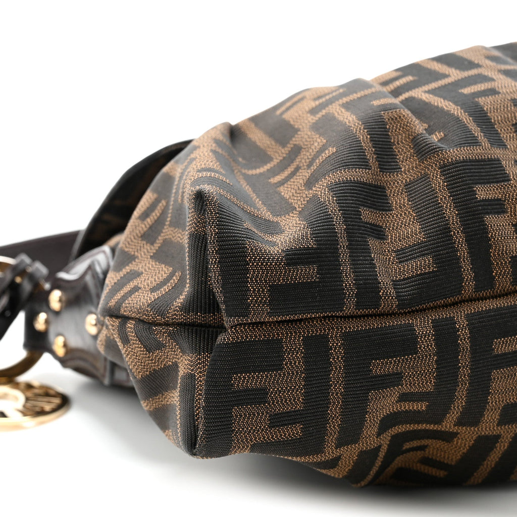 Zucca Medium Chef Shoulder Bag Tobacco
