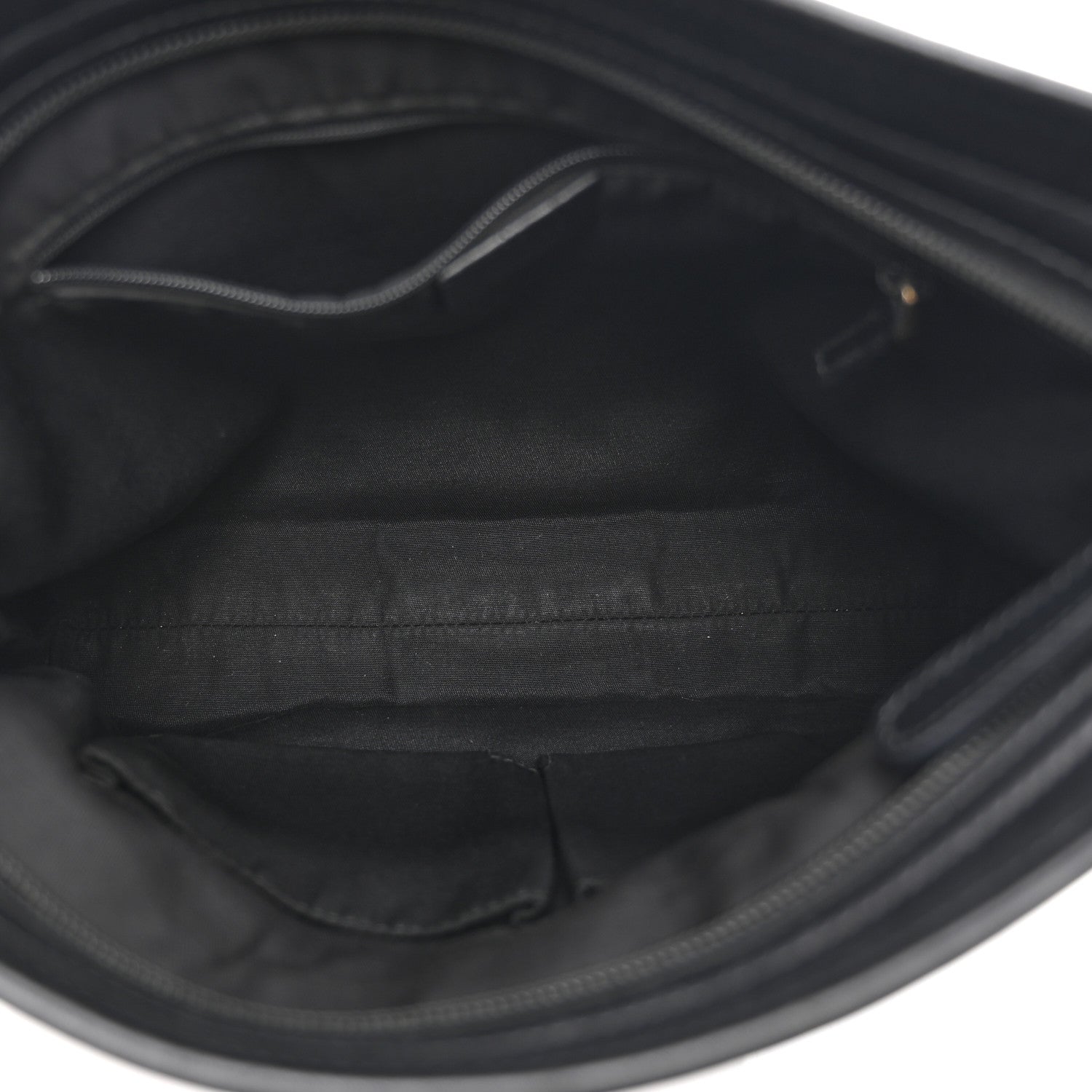GG Monogram Web Flat Messenger Bag Black