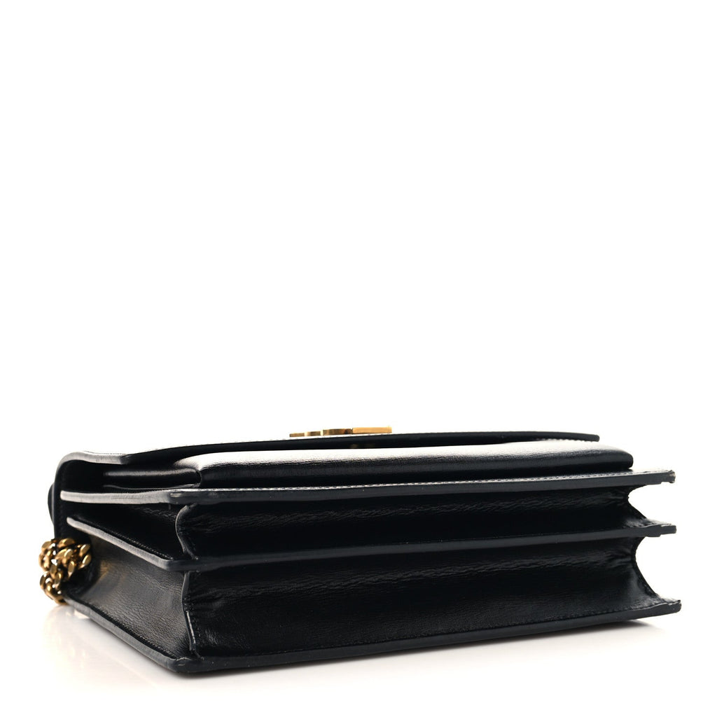 Calfskin Medium Monogram Sunset Black