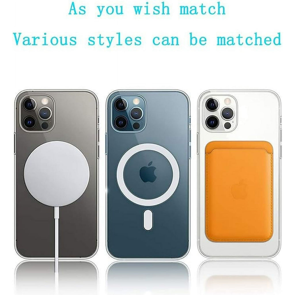 Entronix [Magnetic] Case Compatible with iPhone XS Max - [Hard Back] Slim Clear