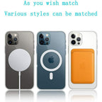 Entronix [Magnetic] Case Compatible with iPhone XS Max - [Hard Back] Slim Clear