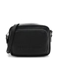 Grained Calfskin Small Camera Bag Black
