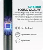 Movo X3-II 11-inch XLR Supercardioid Shotgun Condenser Microphone for Camera