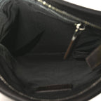 Stamped Calfskin Crossbody Bag Brown