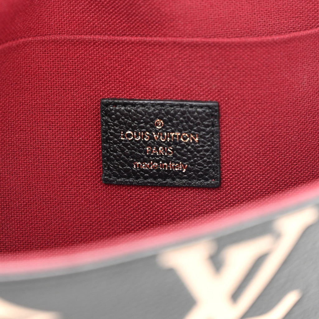 Empreinte Monogram Giant Felicie Pochette Black Beige