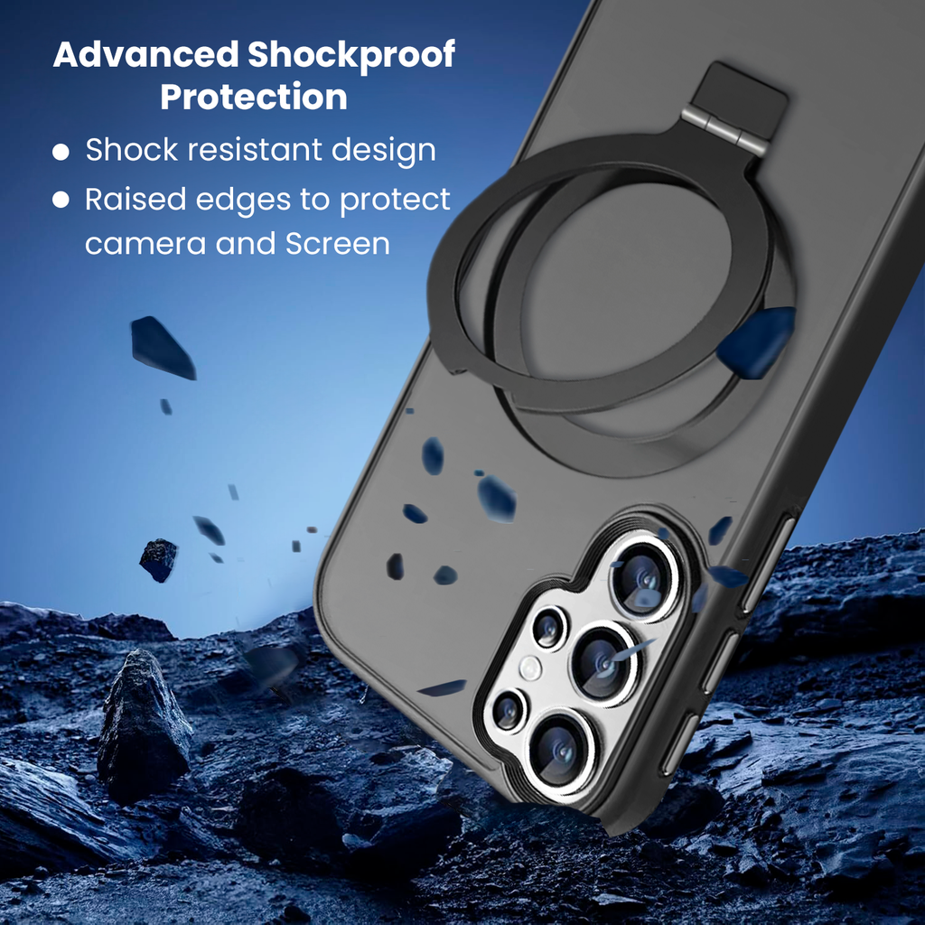 [DIS] Entronix [Magnetic] Case Compatible with Galaxy S26 Ultra - Translucent Frosted Matte Gripstand