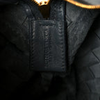 Nappa Intrecciato Small Loop Camera Bag Thunder