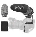 Movo VXR3031 Shotgun Microphone - Supercardioid On-Camera Shotgun Mic