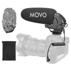 Movo VXR3031 Shotgun Microphone - Supercardioid On-Camera Shotgun Mic