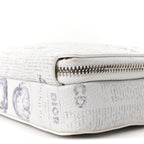X DANIEL ARSHAM Grained Calfskin Newspaper Messenger White