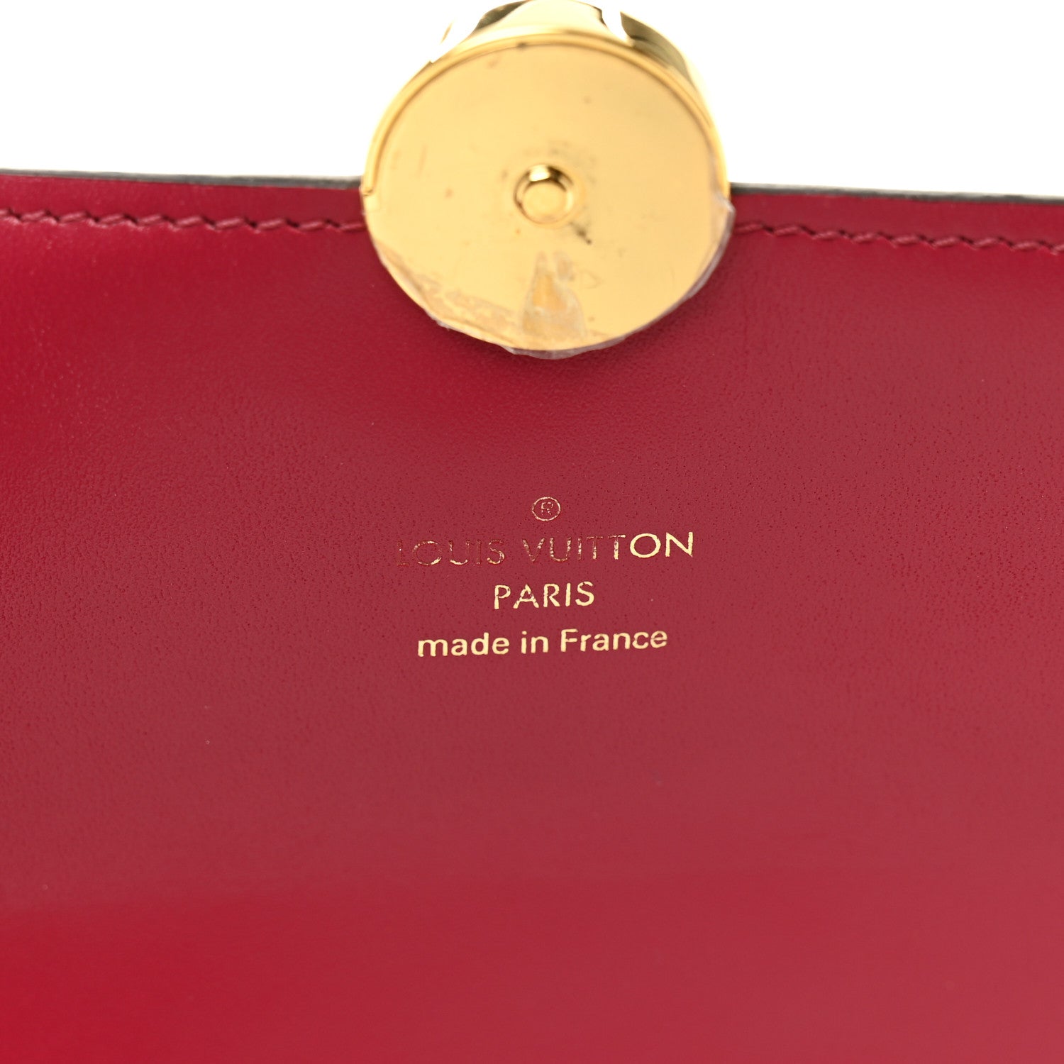 Monogram Flore Chain Wallet Fuchsia