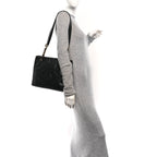 Lambskin CC Shoulder Bag Black