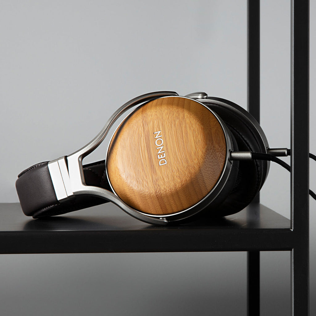 Denon AH-D9200 Reference Over-Ear Premium Headphone (Bamboo)