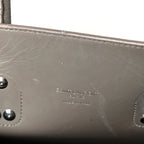 Grained Calfskin Baby Sac De Jour Fog