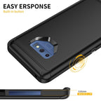 Entronix Bundle Compatible with Galaxy Note 9 - Heavy Duty Case & 2 Clear Screen Protectors