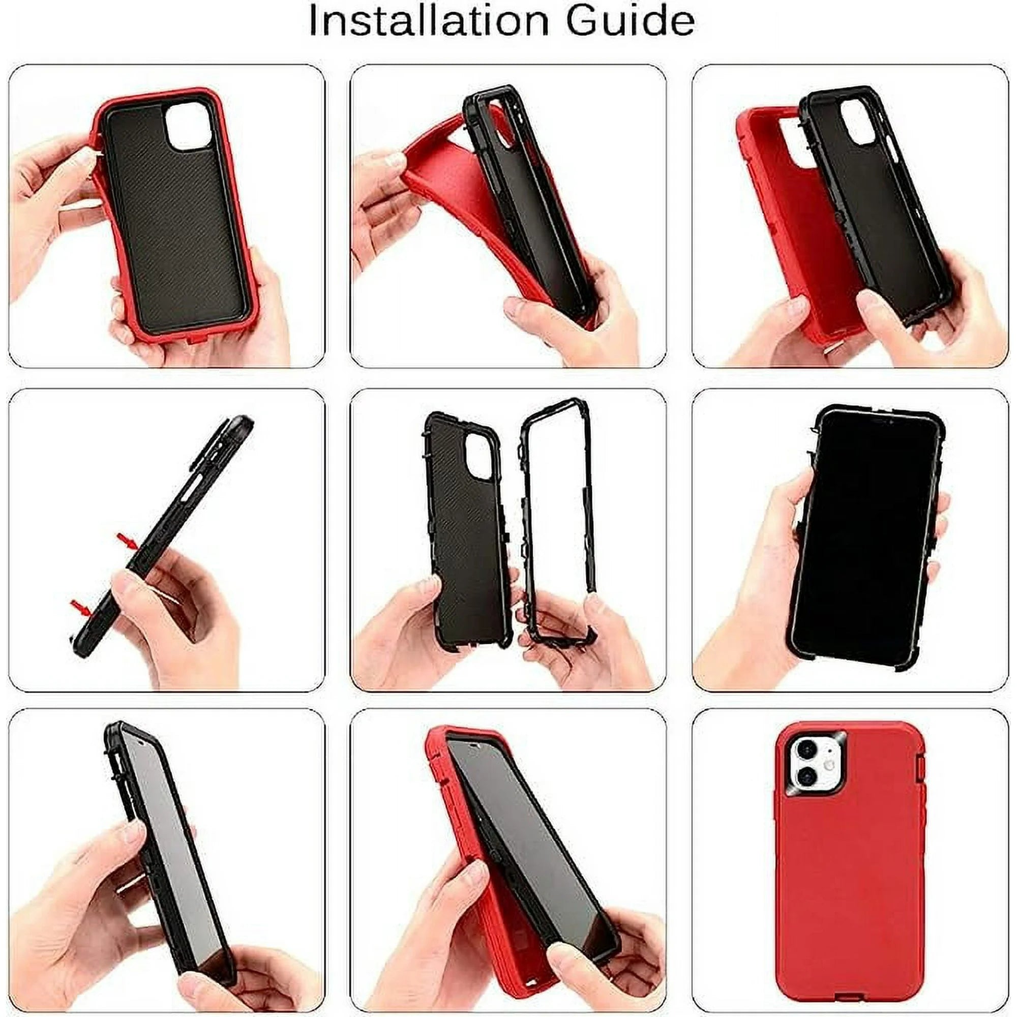 Entronix Case Compatible with iPhone 11 Pro Max - Triple-Layer Heavy Duty Protection