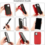 Entronix Case Compatible with iPhone 11 Pro - Triple-Layer Heavy Duty Protection