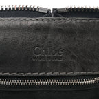 Calfskin Medium Paddington Capsule Satchel Bleu Nuit