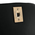 Lambskin Quilted Small Duma Drawstring Backpack Black