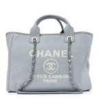 Mixed Fibers Small Deauville Tote Light Blue