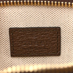 GG Supreme Monogram Textured Dollar Calfskin Blondie Belt Bag Beige Ebony New Acero
