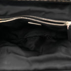 Tessuto Nylon Bead Evening Bag Black