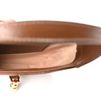 GG Supreme Monogram Azalea Calfskin Web Mini Jackie 1961 Hobo Beige Ebony Brown Sugar