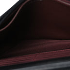 Lambskin Quilted Wallet On Chain WOC Black