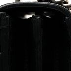 Pebbled Calfskin Small Dionysus Shoulder Bag Black
