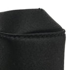 Satin Small Marlene Chain Clutch Black