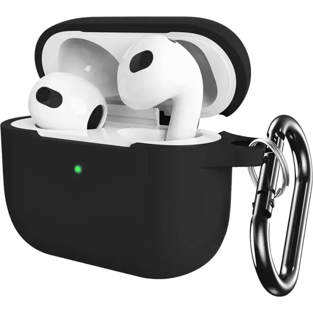 SAHARA - Silicone Case for Apple AirPods 3 (3rd Generation 2021) - Black