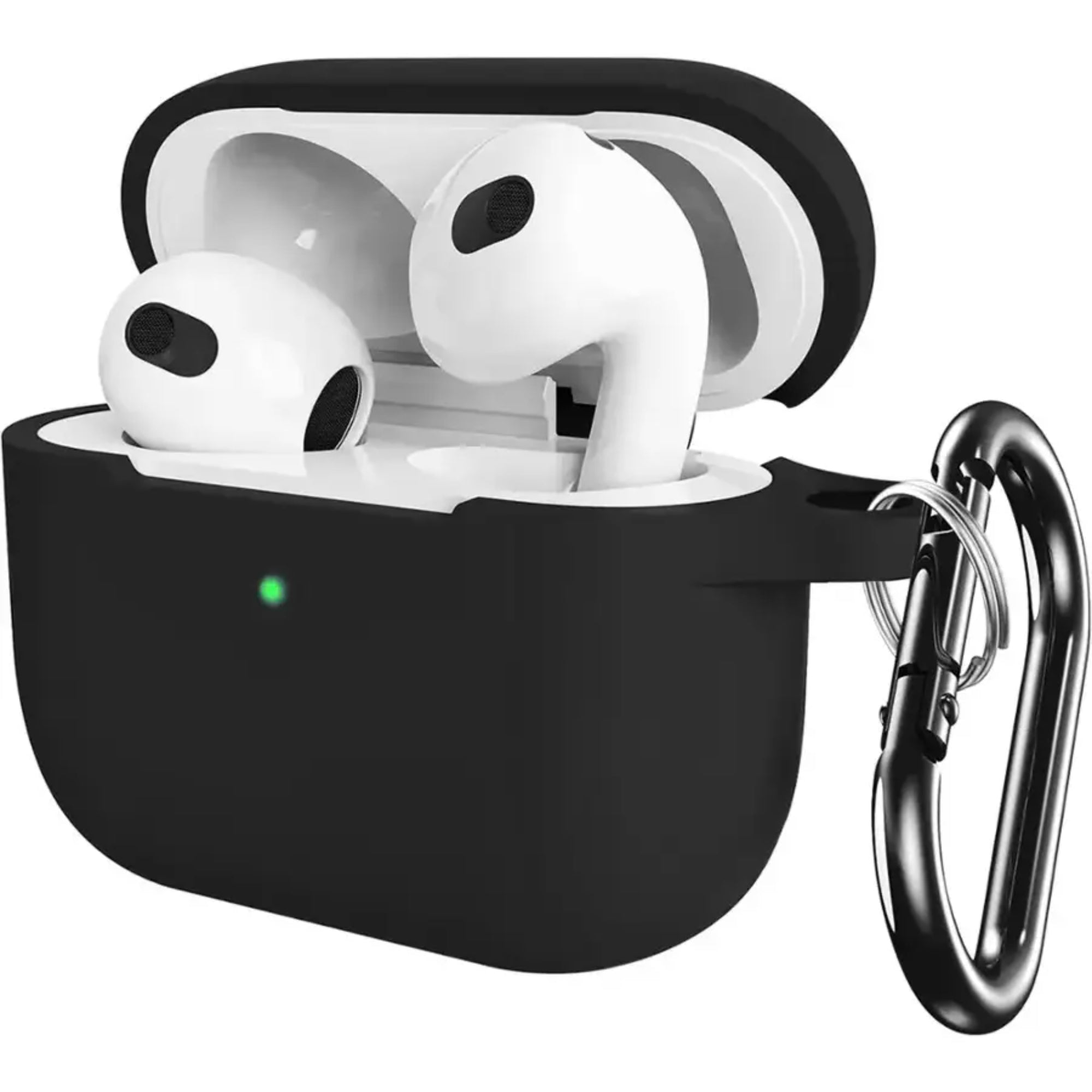 SAHARA - Silicone Case for Apple AirPods 3 (3rd Generation 2021) - Black