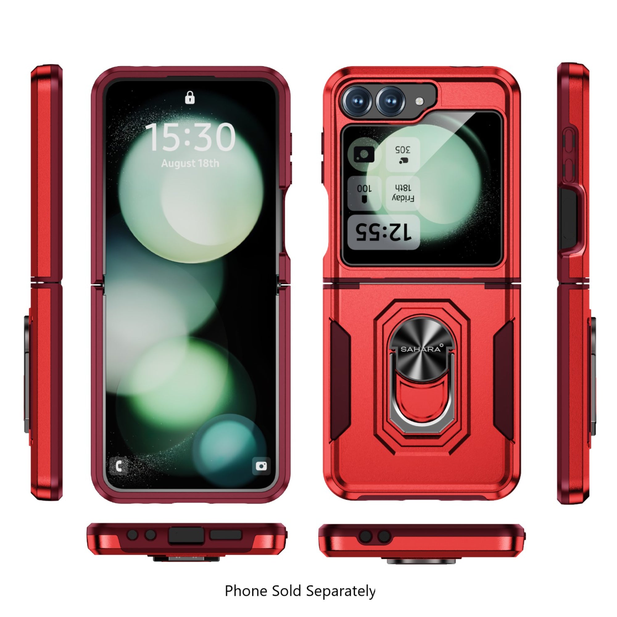 SAHARA - Raider Series Rugged Kickstand Case  - Samsung Galaxy Z Flip6