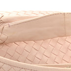 Nappa Intrecciato Medium Veneta Hobo Flamingo
