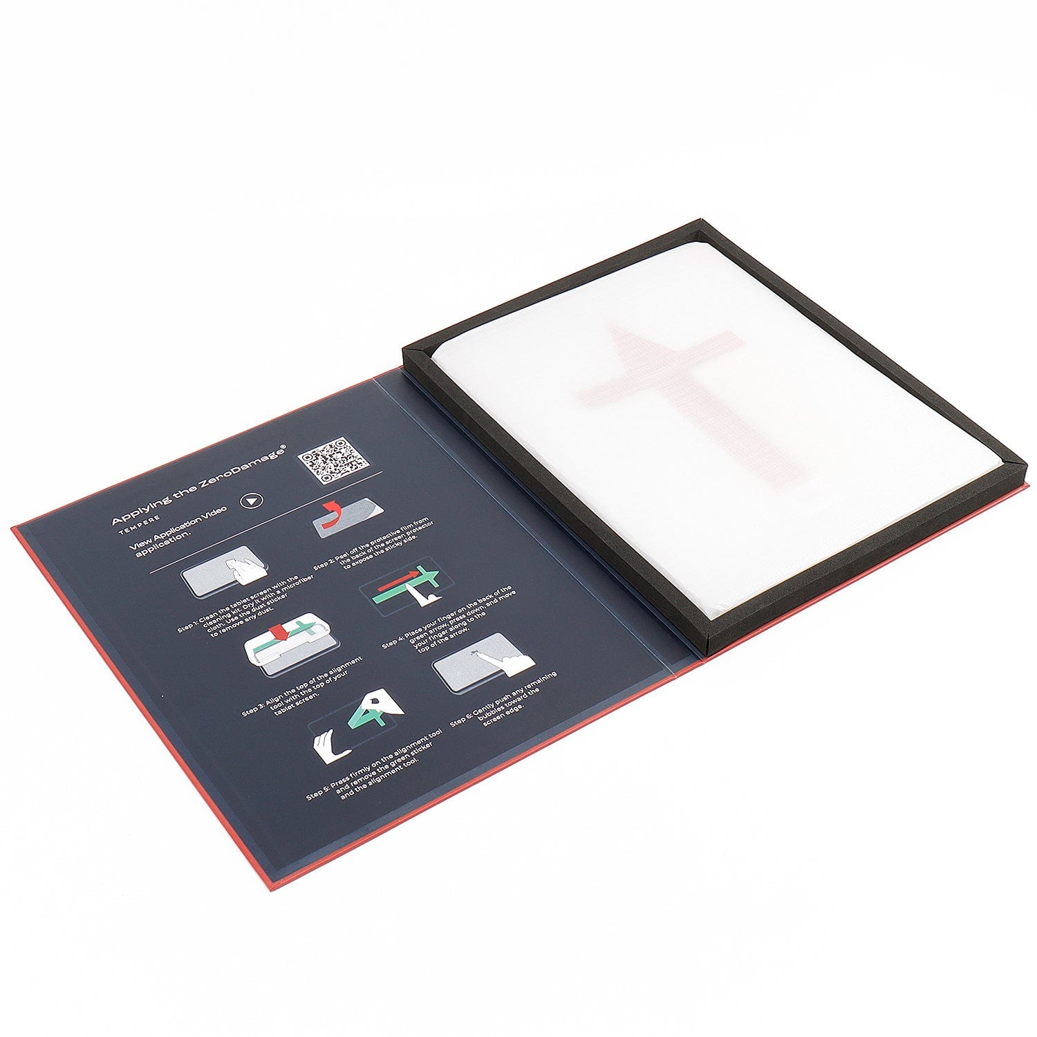 SAHARA - ZeroDamage Ultra-Strong Tempered Glass Screen Protector - iPad Pro 13" M4