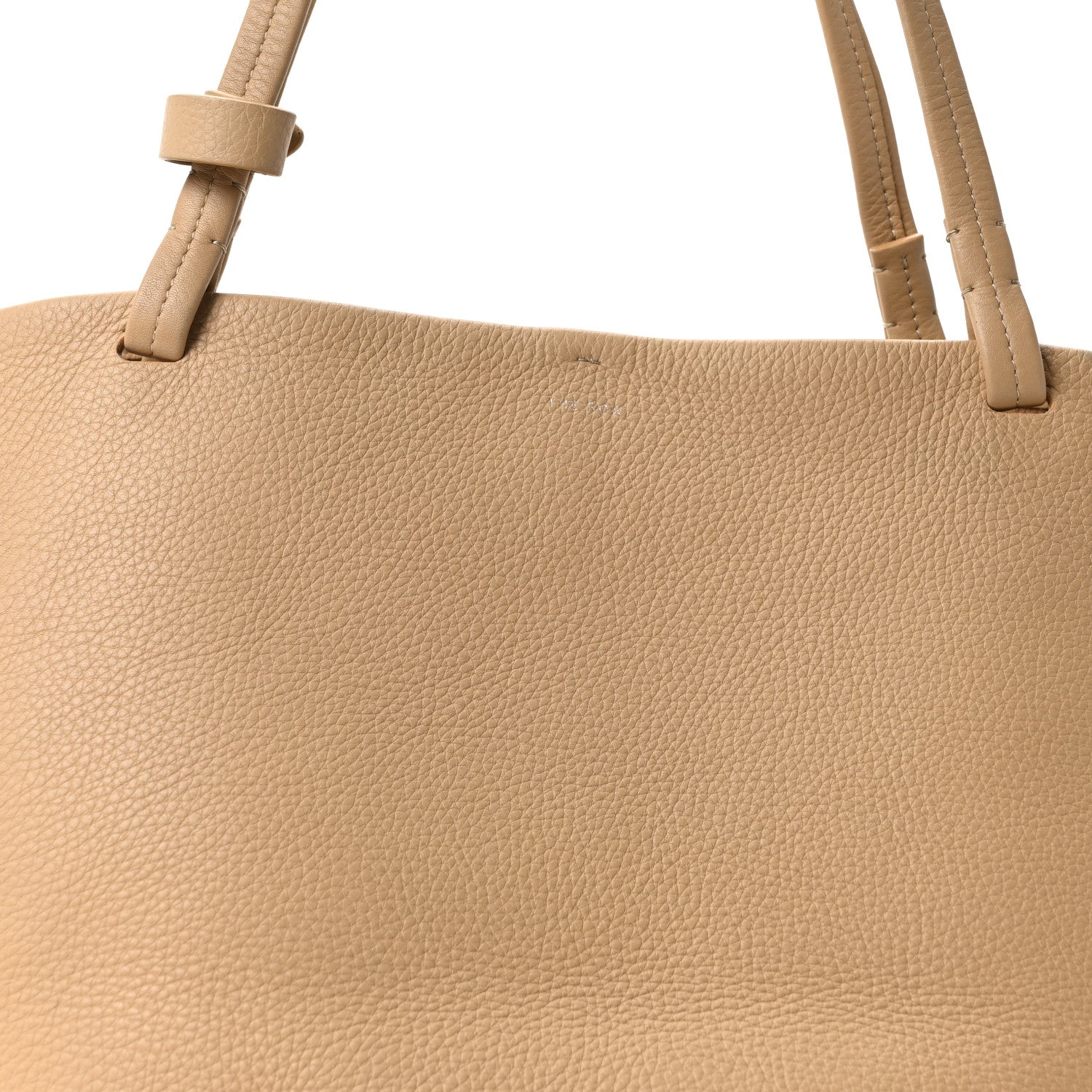 Grained Calfskin Park Tote Three Sabbia