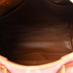 Calfskin Monogram Speedy P9 Bandouliere 40 Pink Sakura