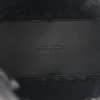 Nappa Intrecciato Small Andiamo With Chain Shoulder Bag Black