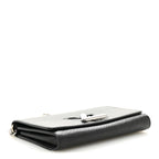 Epi Twist Chain Wallet Black