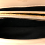 Calfskin Y Quilted Monogram Small Loulou Chain Satchel Dark Beige