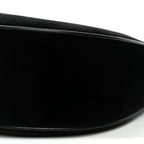 Velvet Strass Triomphe Ava Shoulder Bag Black