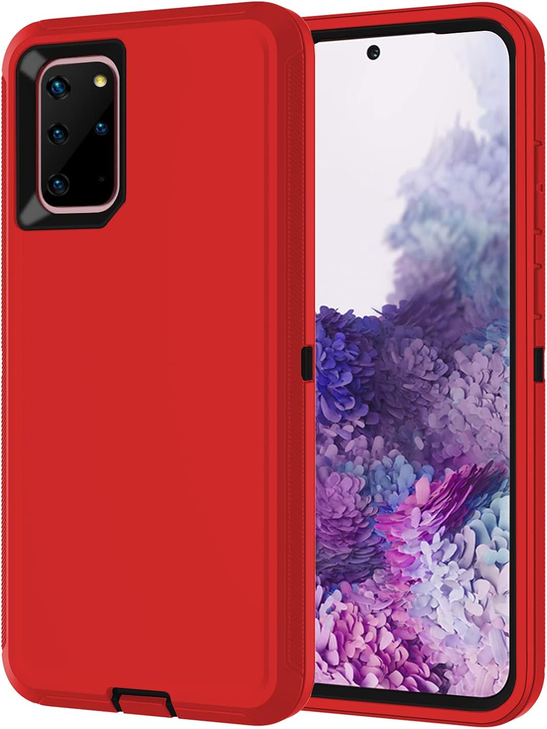 Entronix Case Compatible with Galaxy S20 Plus - Triple-Layer Heavy Duty Protection