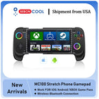 MC100 Telescopic Wireless Bluetooth Gamepad for iOS and Android - Compatible with PUBG and COD