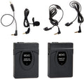 Movo WMIC50 2.4GHz Wireless Lavalier Microphone System for Cameras