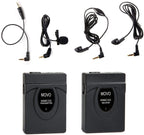 Movo WMIC50 2.4GHz Wireless Lavalier Microphone System for Cameras