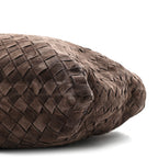 Suede Intrecciato Small Hop Fondant