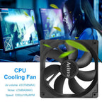 3Pcs 120mm PC Computer Case Fan DC 12V 4 Pin CPU Cooler Ultra Silent Cooling Fan Heatsink Radiator For PC Computer Chassis Case